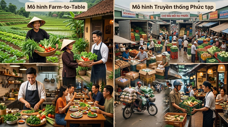 Farm-to-table là gì? Nguồn gốc và sự trỗi dậy mạnh mẽ