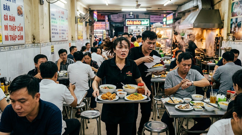 Giải Mã: Do Đâu Quán Đông Nhưng Nhân Viên Rối?