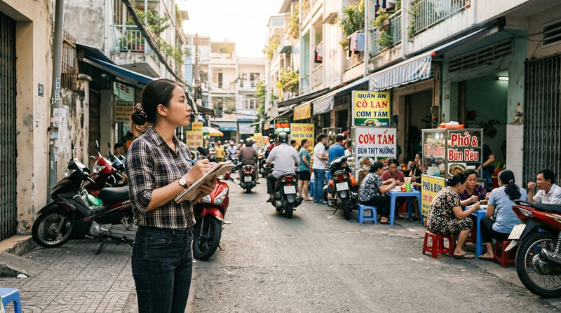 Nghiên cứu thị trường và chọn mô hình mở quán ăn nhỏ tại khu dân cư