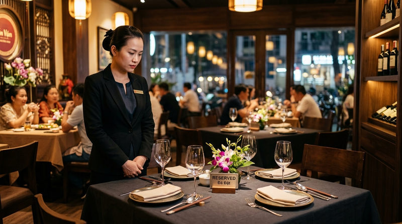 Nguyên nhân và ảnh hưởng của việc khách hủy bàn đột xuất