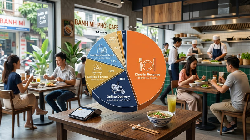 Tại sao cần đa dạng hóa nguồn thu trong kinh doanh F&B?