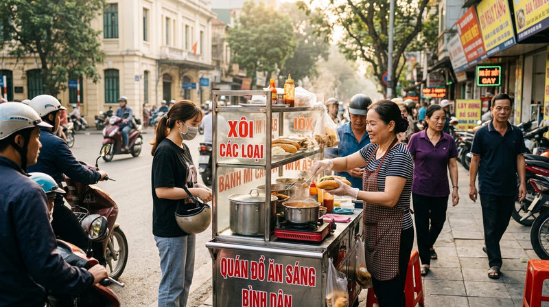 Tại sao nên chọn mô hình kinh doanh đồ ăn sáng ít vốn?