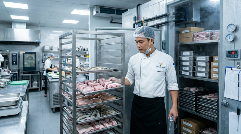 Tại sao thực phẩm đông lạnh là giải pháp tối ưu cho ngành F&B?