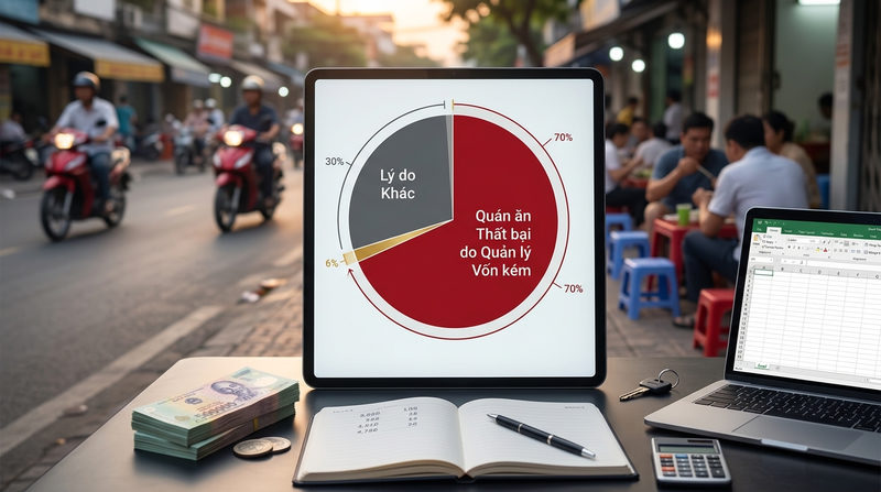Tại sao việc lập bảng dự toán chi phí mở quán ăn lại mang tính sống còn?
