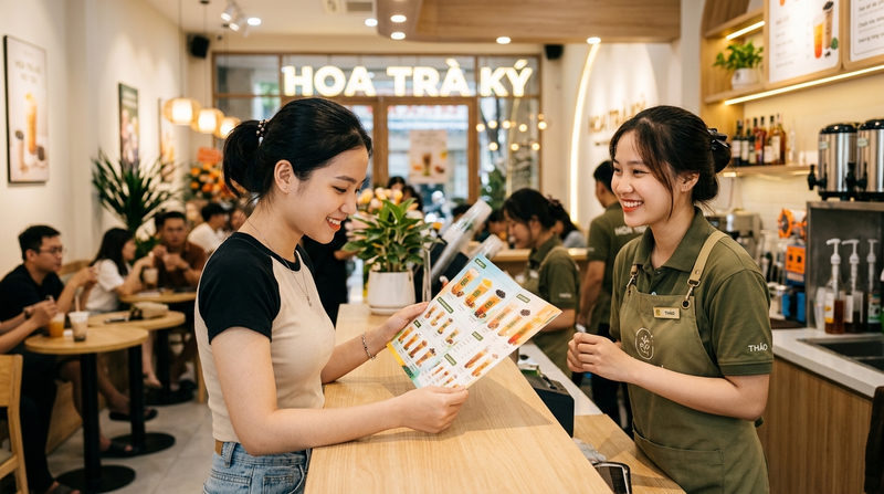 Tầm quan trọng của việc thiết kế menu trà sữa chuyên nghiệp