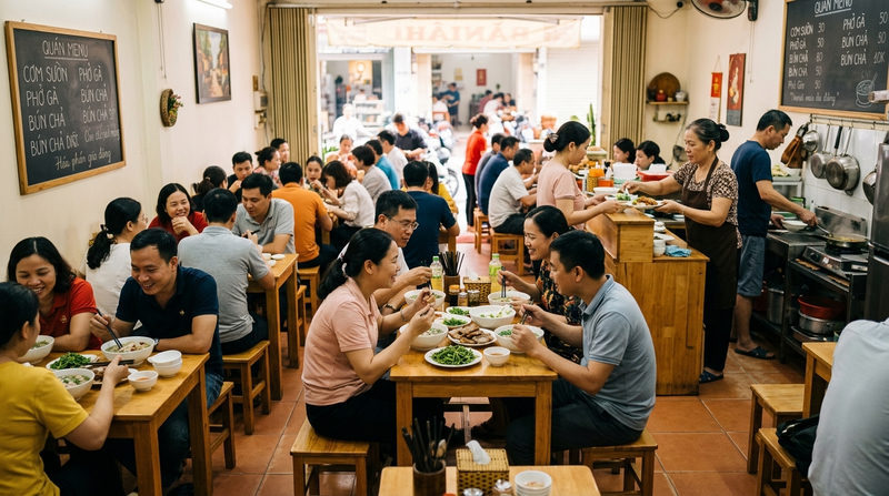 Tiềm năng và đặc điểm của mô hình quán ăn gia đình nhỏ