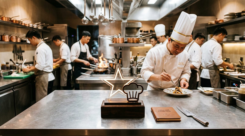 Tiêu chí để đánh giá một siêu đầu bếp thế giới