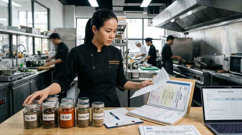 5 Tiêu chí cốt lõi để đánh giá một nhà cung cấp gia vị uy tín