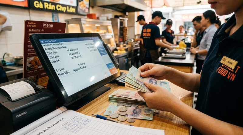 Chi tiết 5 bước trong quy trình bàn giao ca bán hàng chuẩn