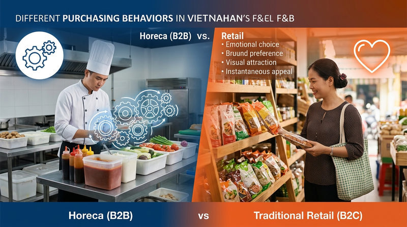 Đối tượng khách hàng và Hành vi mua sắm: B2B vs B2C