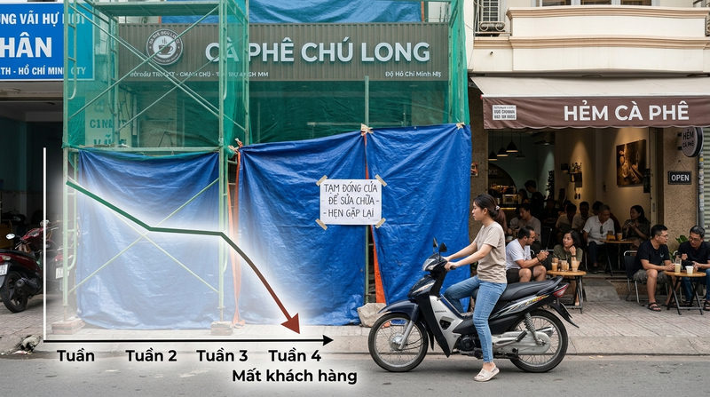 Đóng cửa quá lâu: Lỗi khiến khách hàng thay đổi thói quen