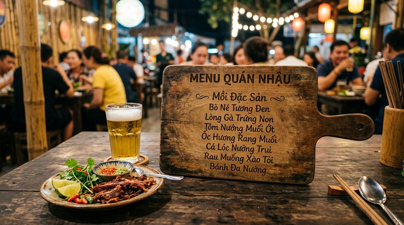 Đột phá ý tưởng thiết kế thực đơn độc lạ từ chất liệu và hình dáng