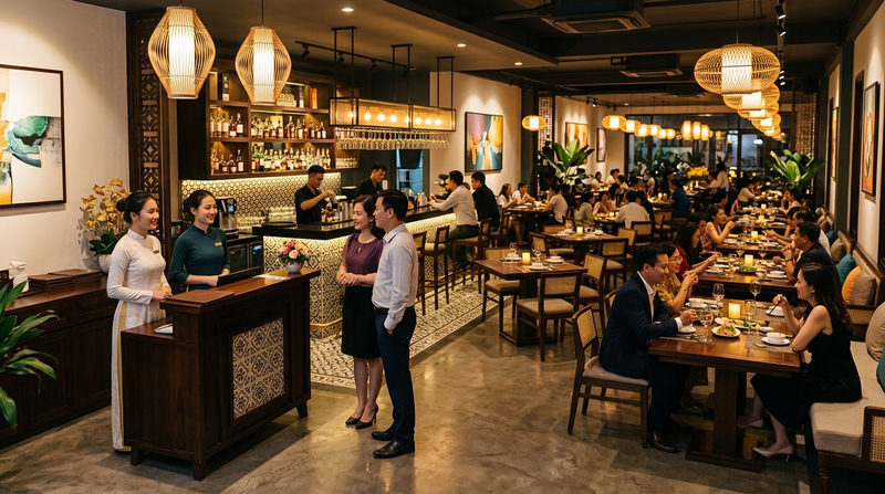 Front of House (FOH) là gì? Chi tiết các khu vực Tiền sảnh