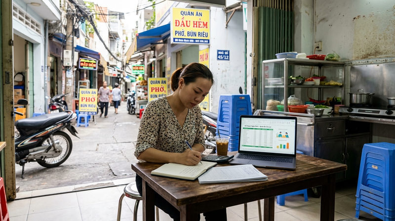 Hướng dẫn cách mở quán ăn trong hẻm: Các bước chuẩn bị cốt lõi