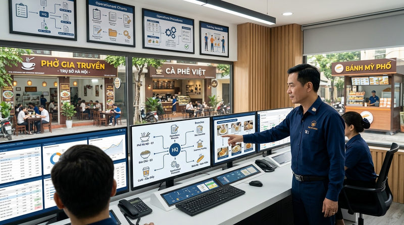 Kinh nghiệm quản lý nhiều chi nhánh: Bắt buộc chuẩn hóa quy trình