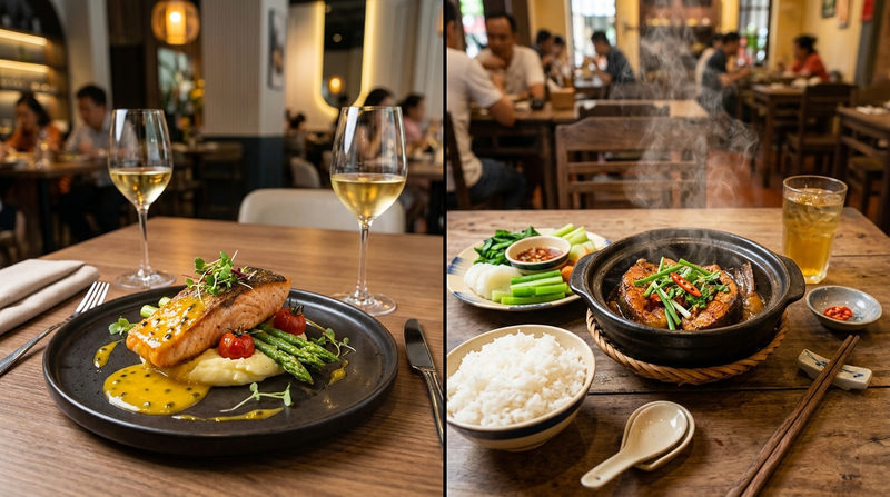 Phân loại các món chính trong nhà hàng: Từ kiểu Âu đến kiểu Á