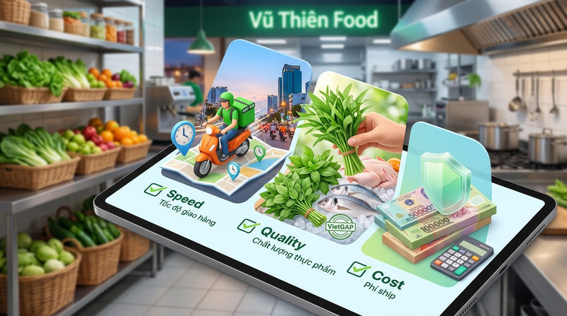 Tiêu chí lựa chọn app đi chợ giao tận nhà chất lượng