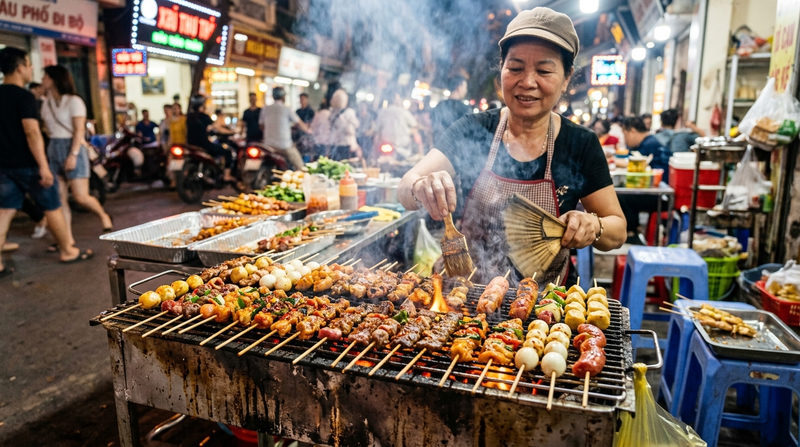 Các món ăn vỉa hè dễ bán, vốn ít và 'hái ra tiền'