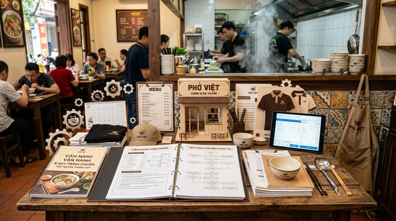 Cách xây dựng hệ thống nhượng quyền: Quy trình đóng gói mô hình