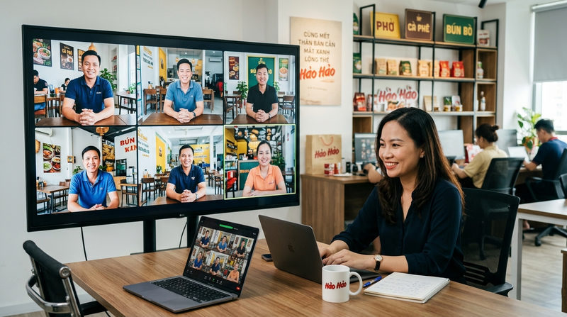 Chiến lược quản lý nhân sự chuỗi cửa hàng từ xa