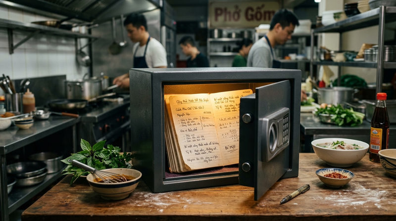 Công thức nấu ăn, pha chế có đăng ký bản quyền được không?