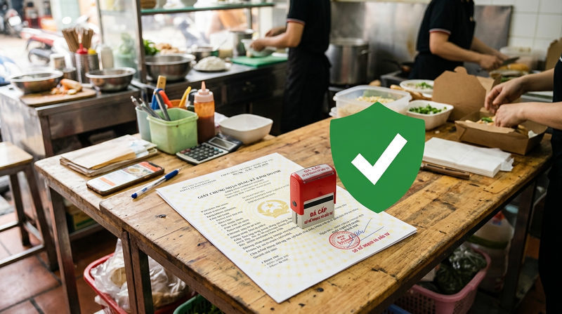 Giải đáp: Bán đồ ăn online có cần đăng ký giấy phép kinh doanh không?
