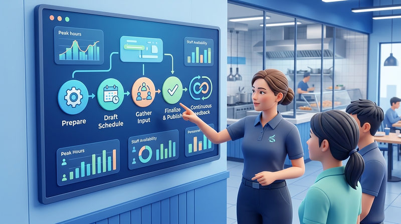 Hướng dẫn 5 bước thực hiện cách chia 3 ca làm việc hiệu quả