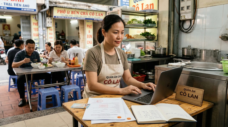 bán đồ ăn tại nhà có cần đăng ký kinh doanh