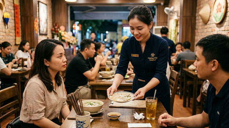 Kịch bản xử lý khách phàn nàn về chất lượng món ăn