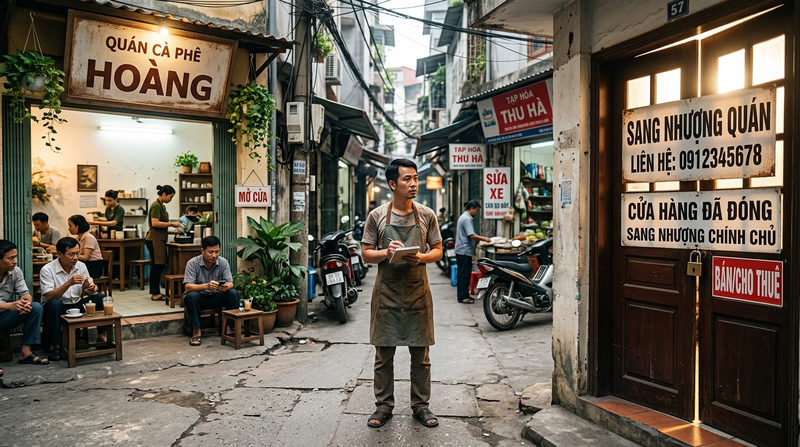 Ngã ba đường: Có nên sang nhượng quán cắt lỗ hay tiếp tục gồng gánh?