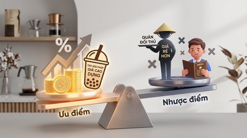 Phân tích ưu và nhược điểm của chính sách giá hớt váng