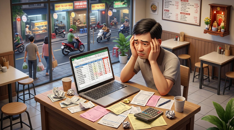 sai lầm khi chọn mặt bằng quán ăn