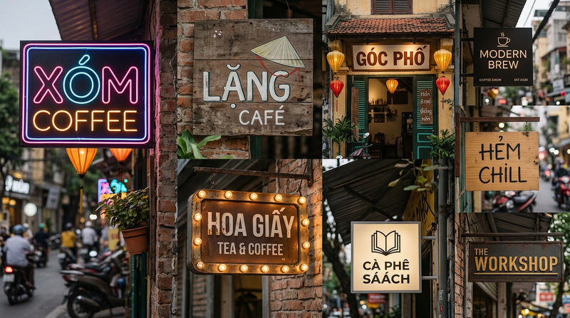 Tổng hợp những tên hay đặt cho quán cafe theo từng phong cách