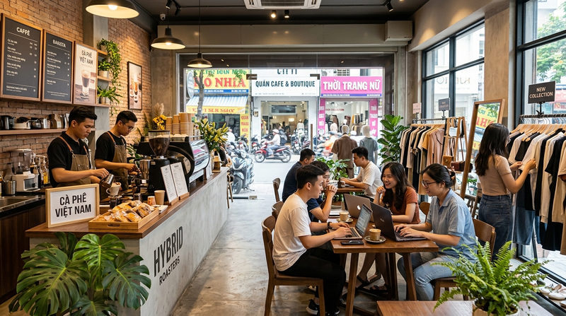 Top 4 mô hình kinh doanh F&B kết hợp thành công và phổ biến nhất