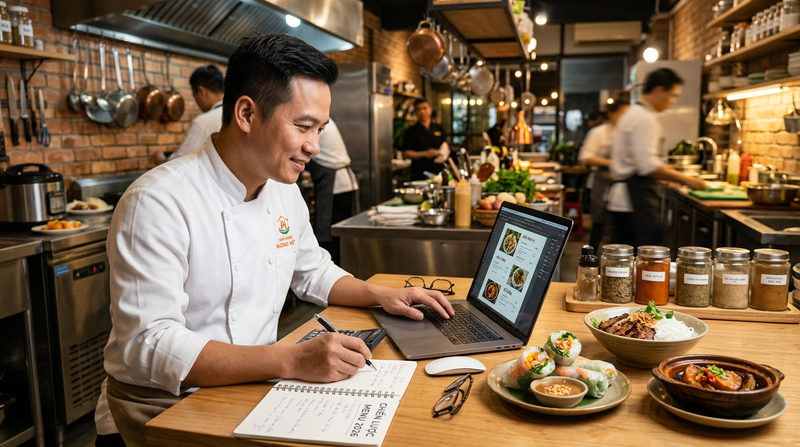 Xây dựng thực đơn (Menu) và chiến lược định giá sản phẩm