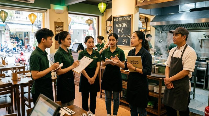 Bài học kinh doanh nhà hàng: Quản lý chi phí và nhân sự cho người mới