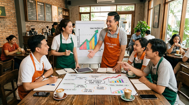 Các giải pháp cấp bách để vực dậy quán cafe, nhà hàng vắng khách