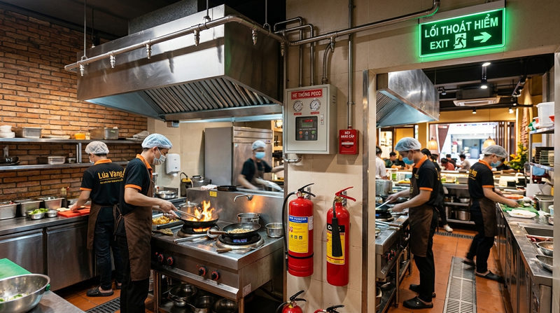 Các loại giấy phép con (PCCC, An ninh trật tự, Rượu bia)