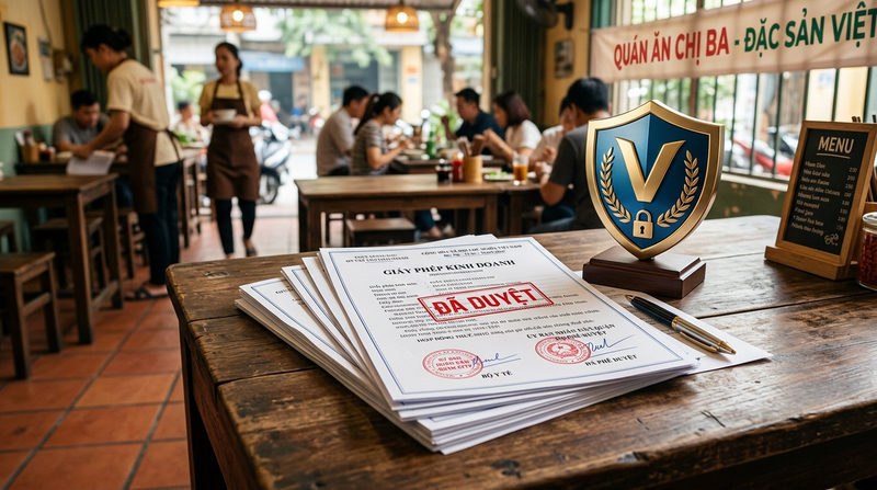 checklist mở quán ăn cho người mới