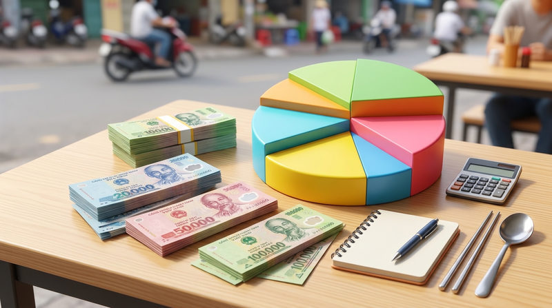 Chi phí mở quán ăn nhỏ không mặt bằng khoảng bao nhiêu?