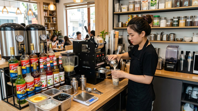 Danh Sách Dụng Cụ Pha Chế & Nguồn Nhập Nguyên Liệu Uy Tín