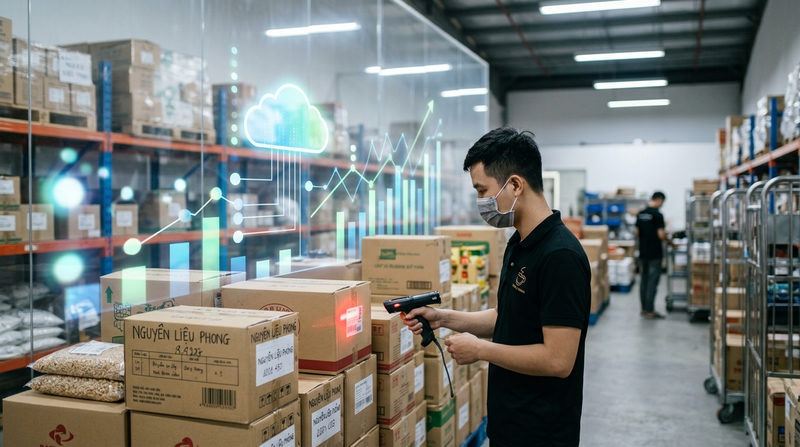 Quy trình kiểm soát hàng tồn kho nhiều chi nhánh