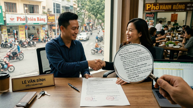 sai lầm khi chọn mặt bằng quán ăn