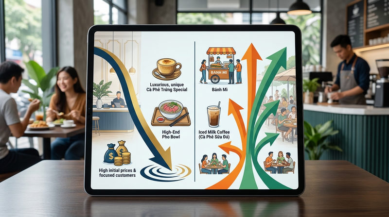 So sánh chính sách giá hớt váng và chiến lược giá thâm nhập