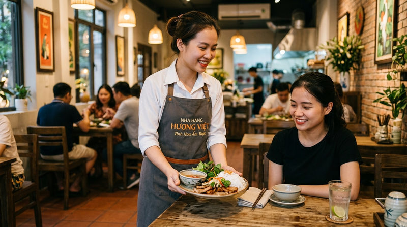 Tối ưu chất lượng món ăn và dịch vụ để giữ vững thương hiệu