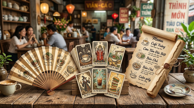 Top những quán ăn, quán cafe sở hữu menu độc lạ gây sốt mạng xã hội 2026