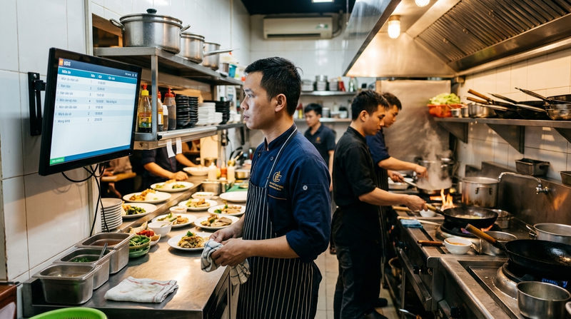 cách vận hành quán ăn giờ cao điểm cách vận hành quán ăn giờ cao điểm