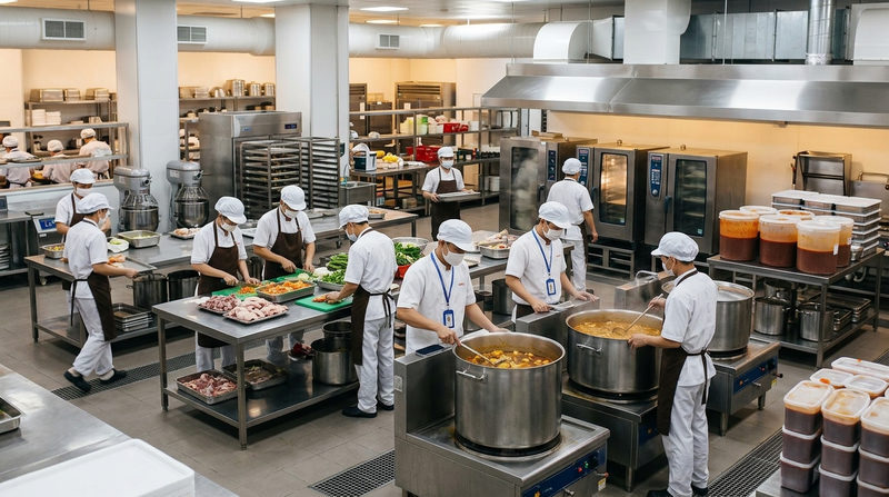Central kitchen là gì? Tổng quan về mô hình bếp trung tâm