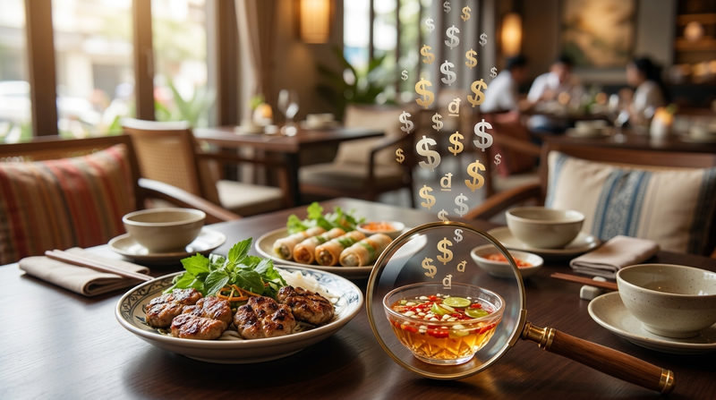 Chi phí gia vị ẩn và nước chấm trong kinh doanh nhà hàng là gì?