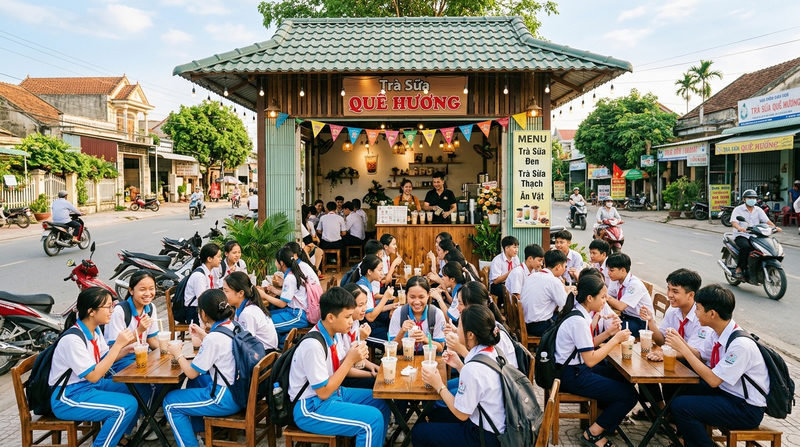 Có nên mở quán trà sữa ở quê không? Tiềm năng và Thách thức